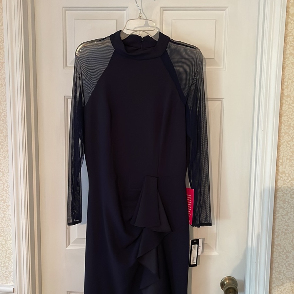 Never Worn. New with tags. BETSY&ADAM Navy Size 14 Style A24881. - Picture 5 of 5
